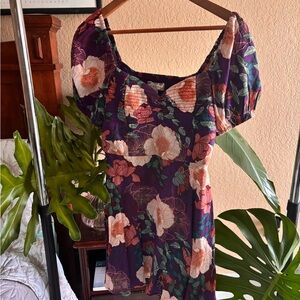 Band of the Free Sweatheart Floral Dress